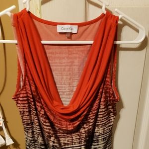 Calvin Klein Sleeveless Blouse | S